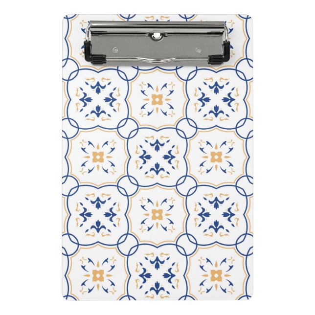 Blumenmuster 5 mini klemmbrett (Vorderseite)