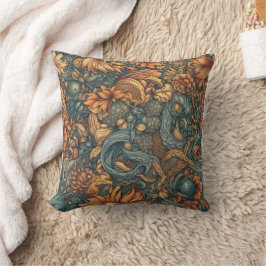 Blumenmuster Art Print - Naturdekor Kissen