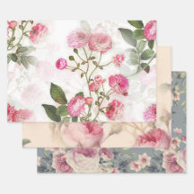 Blumenmuster aus rosa Blume und Rose