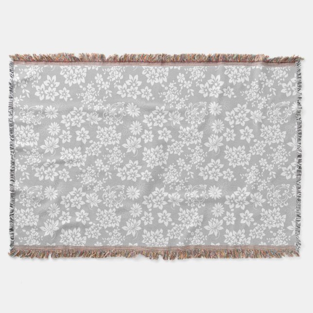 Blumenmuster.b L Grau BG Decke (Vorderseite)