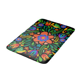 Blumenmuster-Badematte Badematte