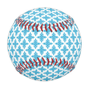 Blumenmuster Baseball
