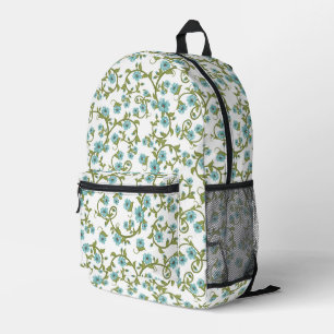 Blumenmuster Bedruckter Rucksack