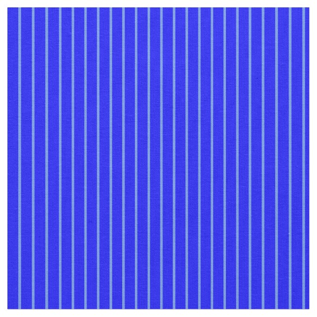 Blumenmuster Blau und Blau Farbmuster Stoff (Nahaufnahme)