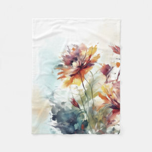 Blumenmuster-Blume 310 Fleecedecke