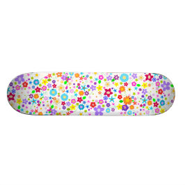 Blumenmuster Blume Girls Skateboard