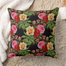 Blumenmuster-Blume Rose Rosa Rosa Gelb Grün
