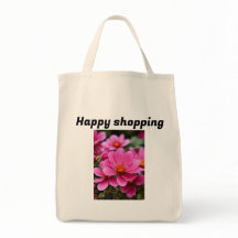 Blumenmuster Blume Totbeutel Shopping