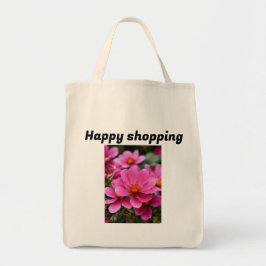 Blumenmuster Blume Totbeutel Shopping Tragetasche