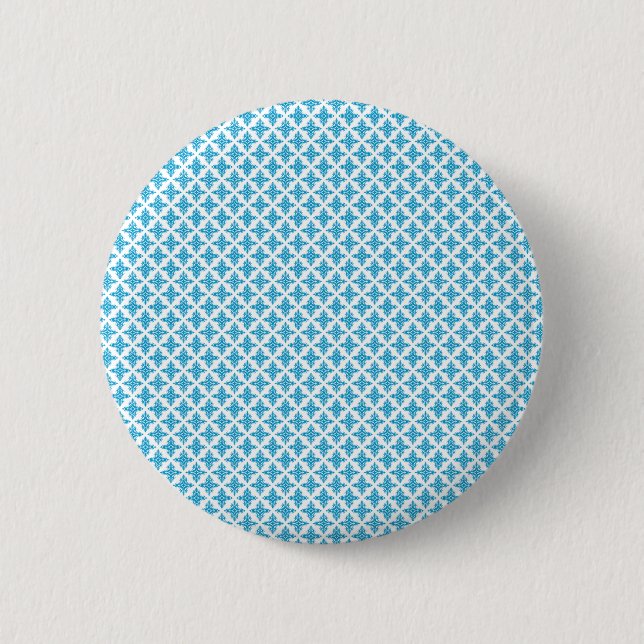 Blumenmuster Button (Vorderseite)