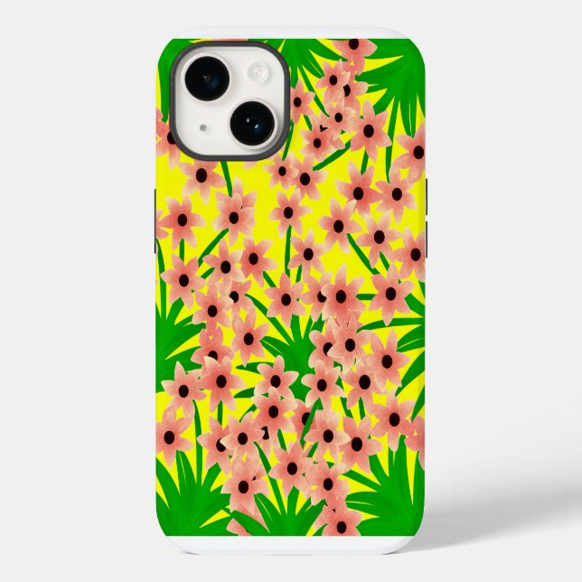 Blumenmuster Case-Mate iPhone 14 Hülle (Rückseite)