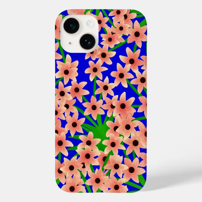 Blumenmuster Case-Mate iPhone 14 Hülle (Rückseite)