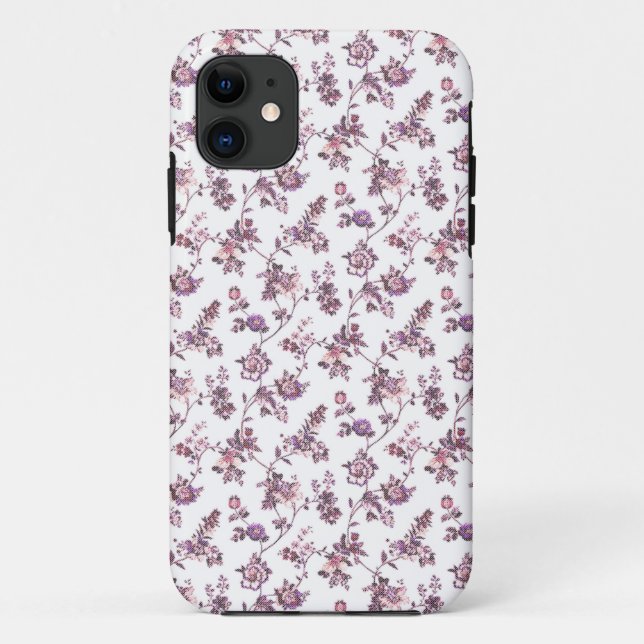 Blumenmuster Case-Mate iPhone Hülle (Rückseite)