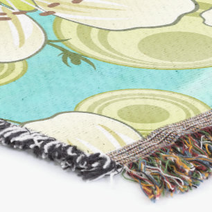Blumenmuster decke