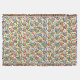 Blumenmuster Decke