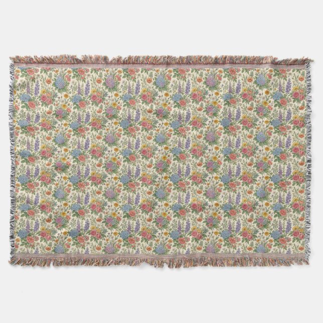 Blumenmuster Decke (Vorderseite)