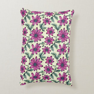 Blumenmuster Dekokissen