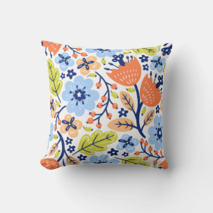"Blumenmuster dekorative Kissen