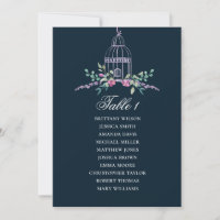 Blumenmuster der Birdcage. Hochzeitsfeier der Mari