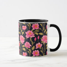 Blumenmuster-Design 24 - Kaffee-Tasse Tasse