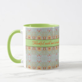 Blumenmuster-Design Tasse