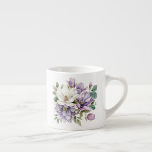 Blumenmuster espressotasse