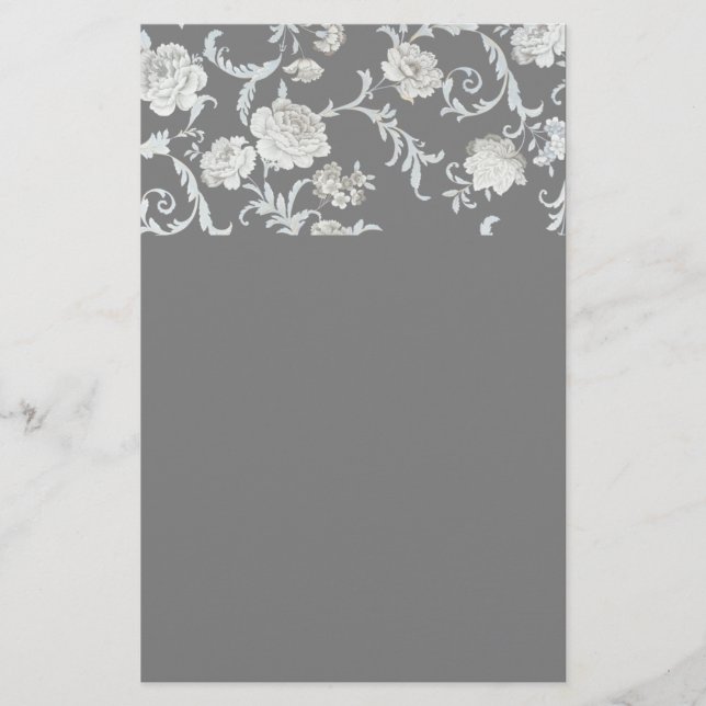 Blumenmuster Flyer (Vorne)