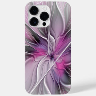 Blumenmuster Fraktal Moderne Abstrakte Blume Rosa  Case-Mate iPhone 14 Pro Max Hülle