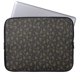 Blumenmuster Frühlingsblumen Laptopschutzhülle