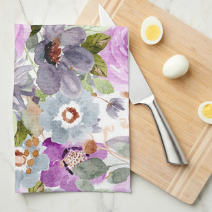 Blumenmuster Geschirrtuch