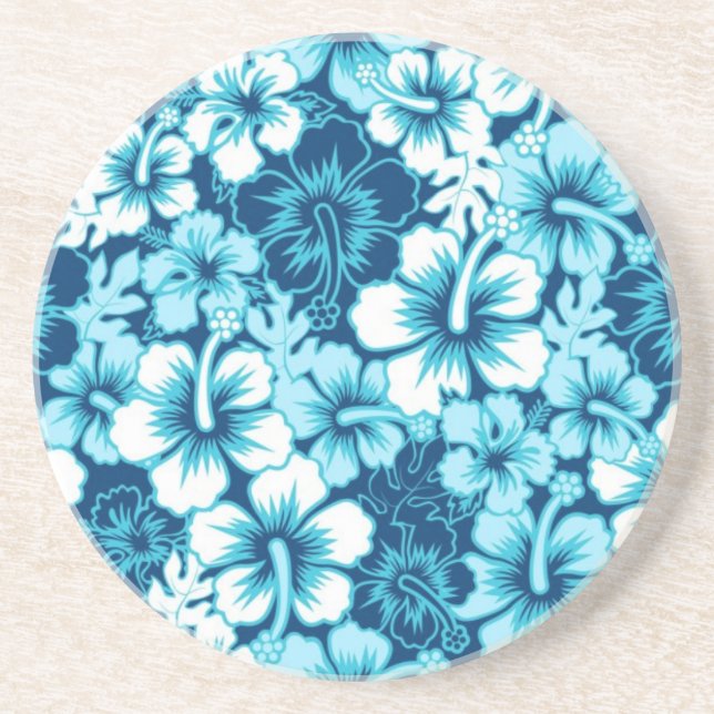 Blumenmuster Getränkeuntersetzer (Vorne)
