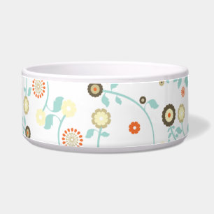 Blumenmuster girly Chic Mod der Frühlings-Blumen Napf
