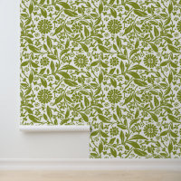 Blumenmuster Hübsches, weißes, antikes Design