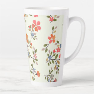 Blumenmuster-Hütte im Kernstil Milchtasse