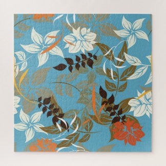 Blumenmuster-Illustration: Nahtlose Vintage Rückse