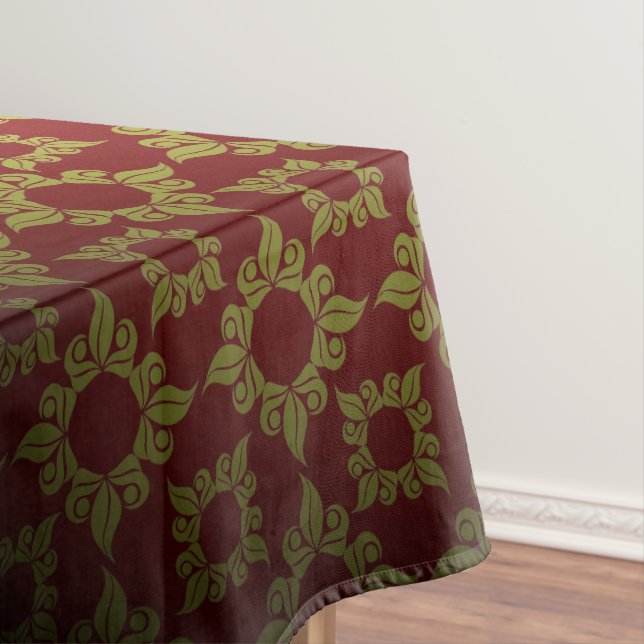 Blumenmuster im Barockstil Tischdecke (Beispiel)