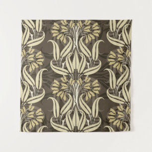 Blumenmuster im modernen Stil Wandteppich