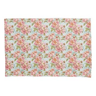 Blumenmuster im Vintage-Stil Kissenbezug