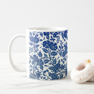 Blumenmuster Kaffeetasse