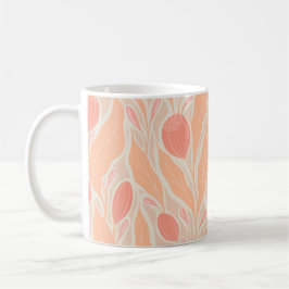 Blumenmuster Kaffeetasse