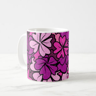 Blumenmuster Kaffeetasse