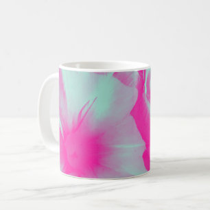 Blumenmuster kaffeetasse