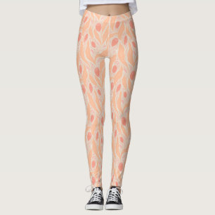 Blumenmuster Leggings