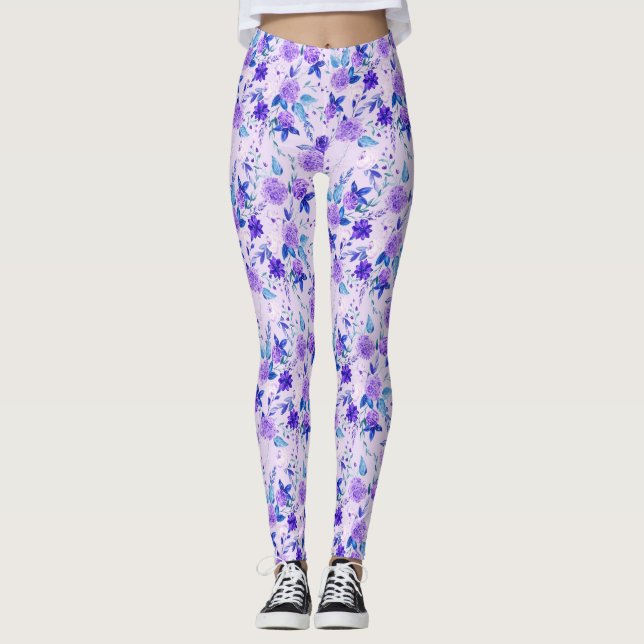 Blumenmuster  leggings (Vorderseite)