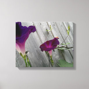 Blumenmuster Leinwanddruck