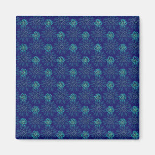 Blumenmuster Magnet