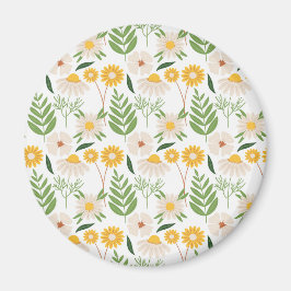 Blumenmuster Magnet