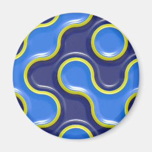 Blumenmuster Magnet