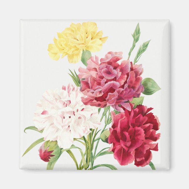 Blumenmuster Magnet (Vorne)