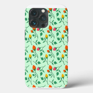 Blumenmuster mit farbigen Blume der Rose Case-Mate iPhone Hülle